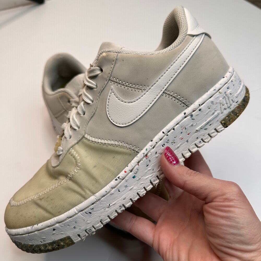 Nike Air Force 1 AF1 Crater Summit White Sneakers